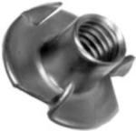 Stainless Steel 18/8 3 Prong Tee Nuts